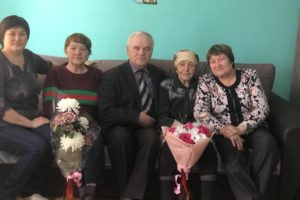 80-летний юбилей Фагили Муфазаловой отметили жители с. Рахмангулово
