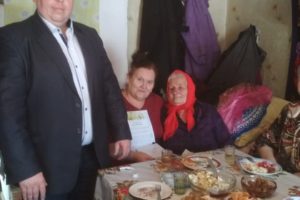 90-летний юбилей жительницы Верх-Никитино